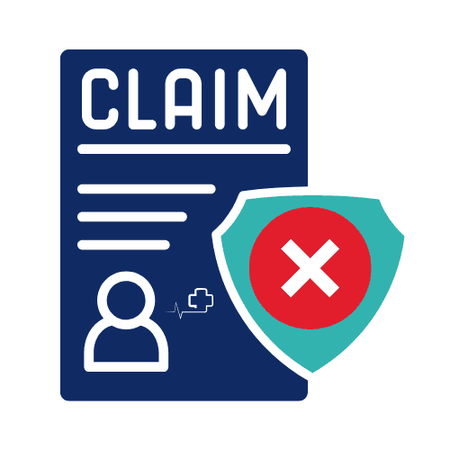 Healthcare professional analyzing denial management reports on a computer screen to reduce claim rejections and improve medical billing revenue cycle with Mediknocx.