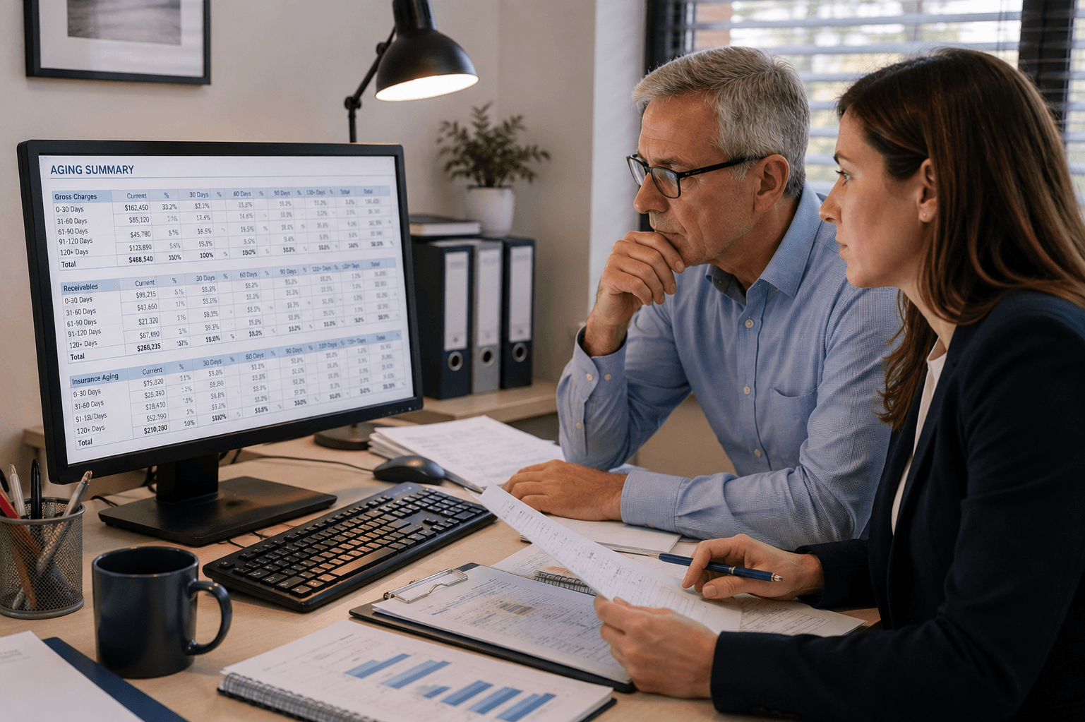 Audit Results Summary - Healthcare Practice Performance Audit Results Summary Dashboard - Mediknocx